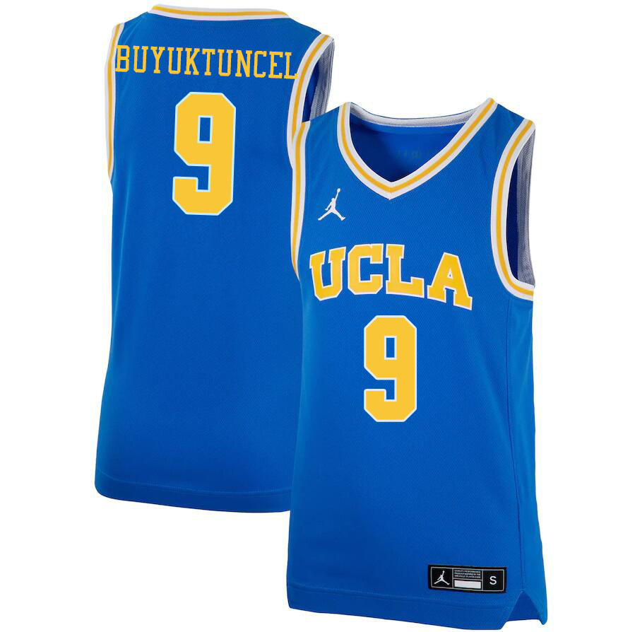 Men #9 Berke Buyuktuncel UCLA Bruins College Basketball Jerseys Stitched Sale-Blue - Click Image to Close